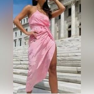 Skylar +Madison One shoulder Twist Front Dress